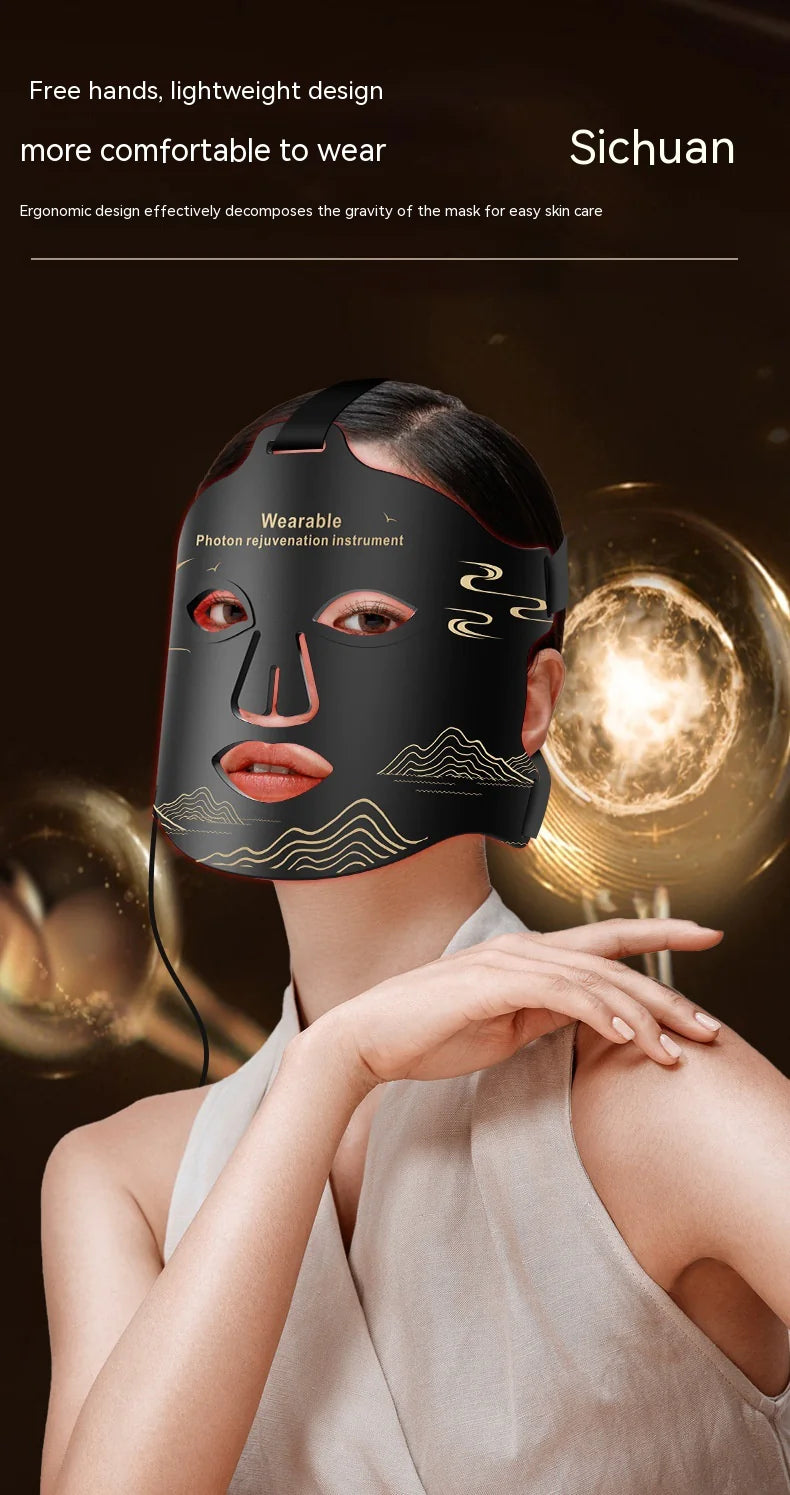 LED Infrared Phototherapy Face Mask