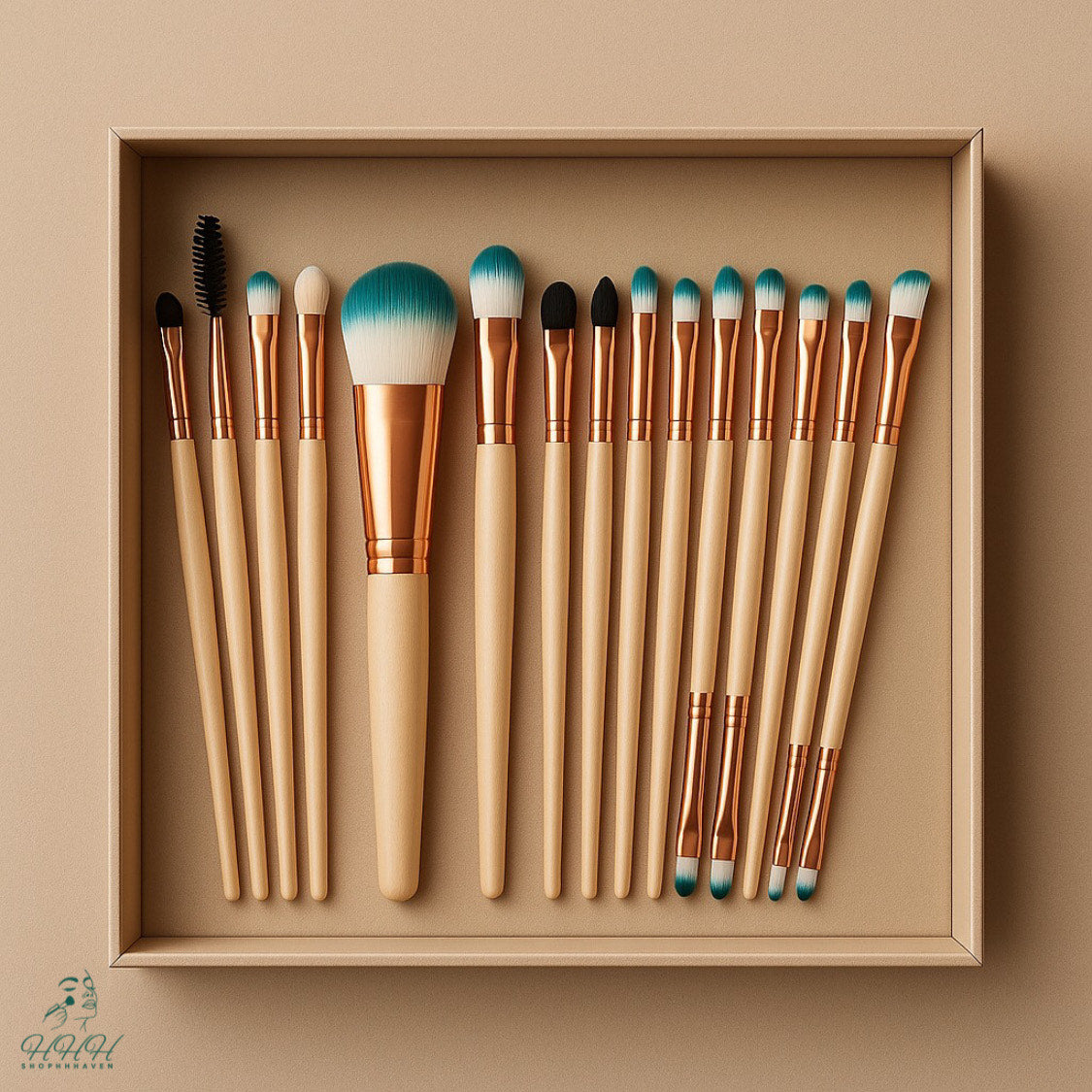 15 Pieces Makeup Brush Set
