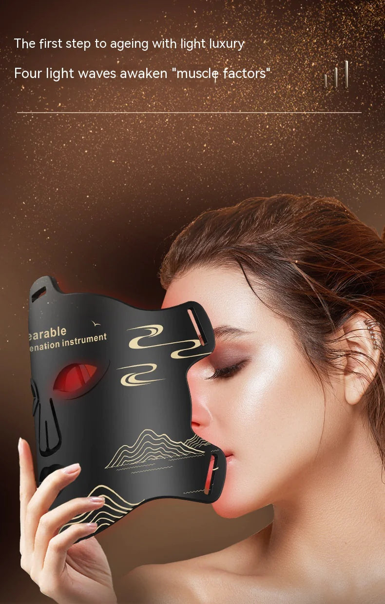 LED Infrared Phototherapy Face Mask