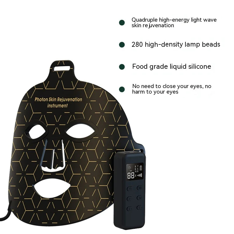 LED Infrared Phototherapy Face Mask