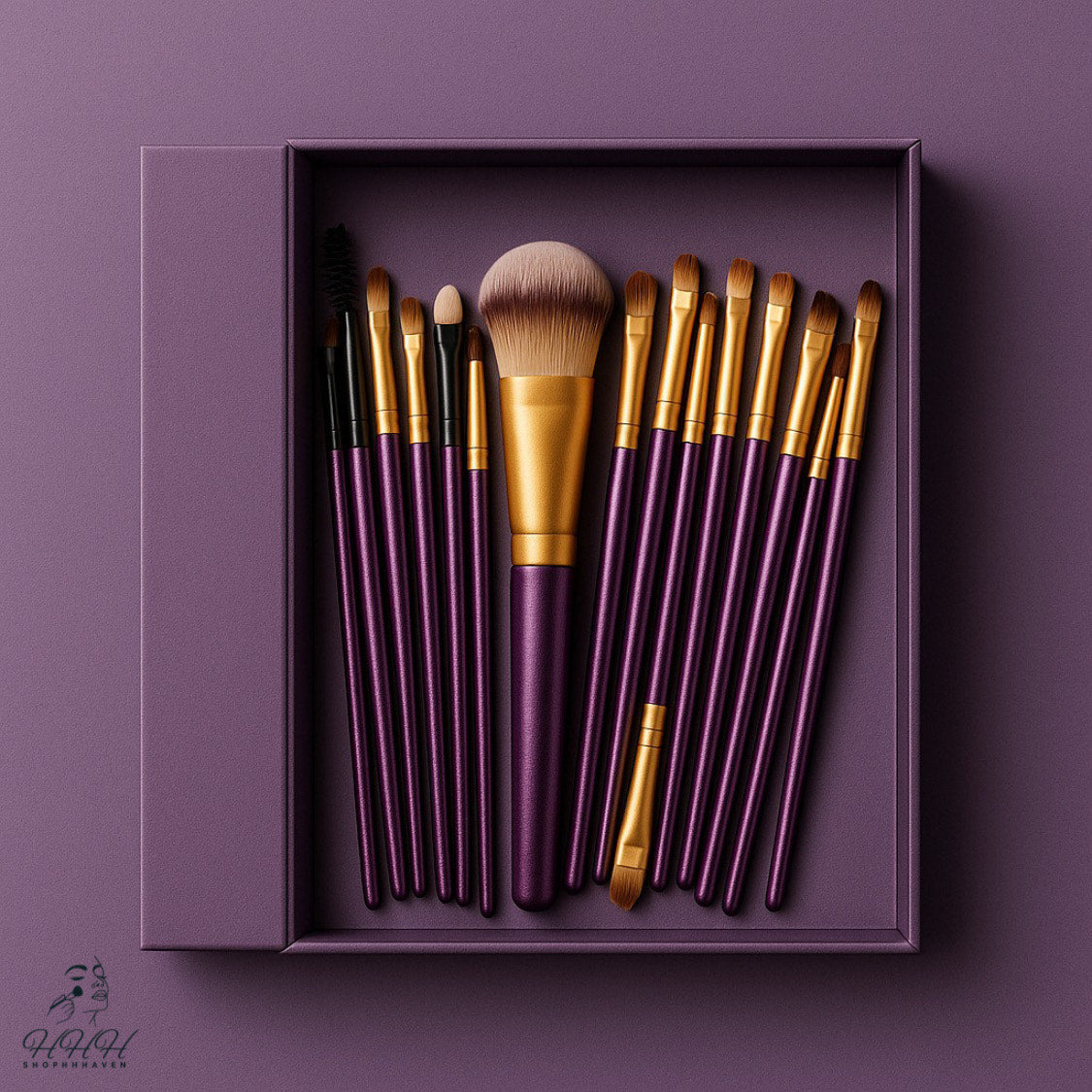 15 Pieces Makeup Brush Set