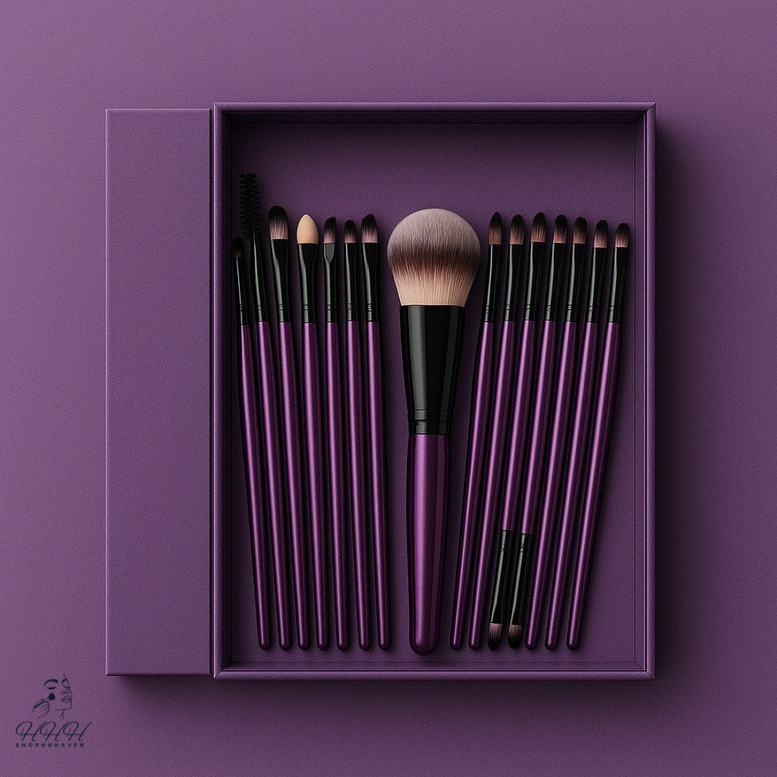 15 Pieces Makeup Brush Set