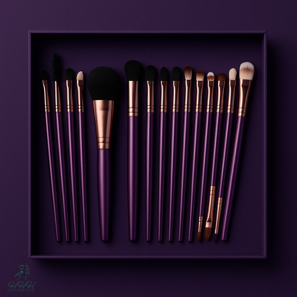 15 Pieces Makeup Brush Set