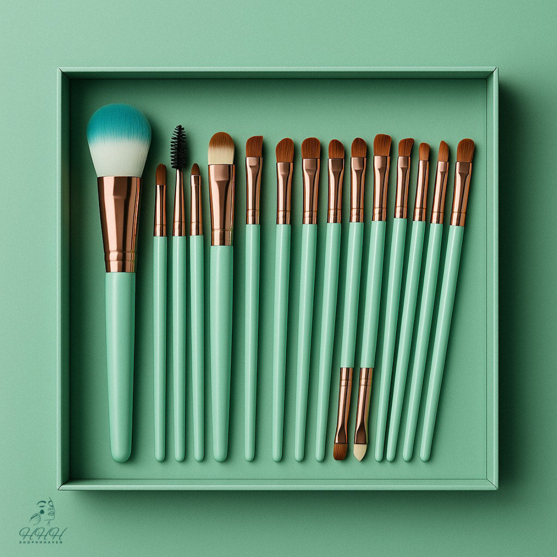 15 Pieces Makeup Brush Set