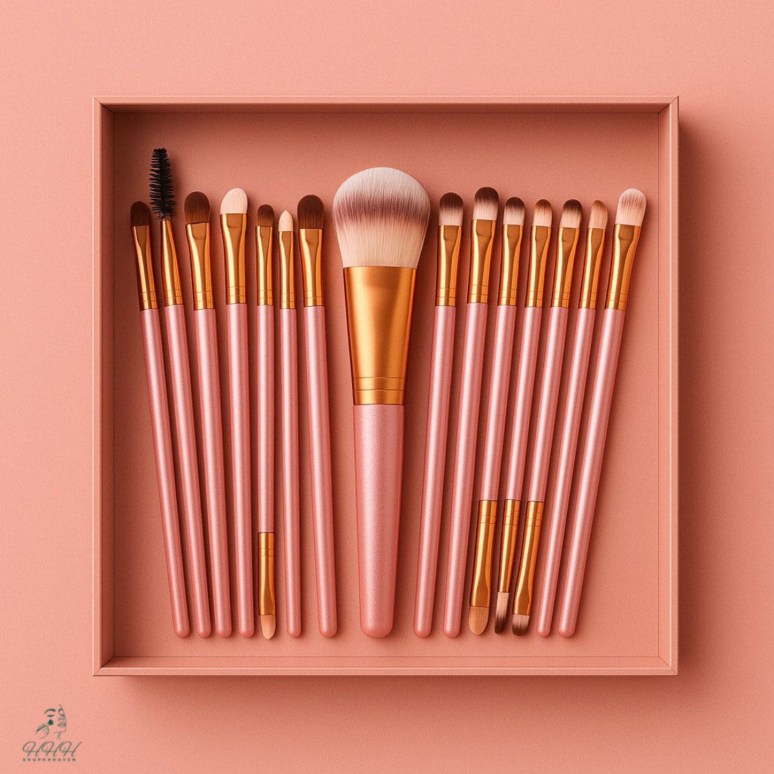 15 Pieces Makeup Brush Set