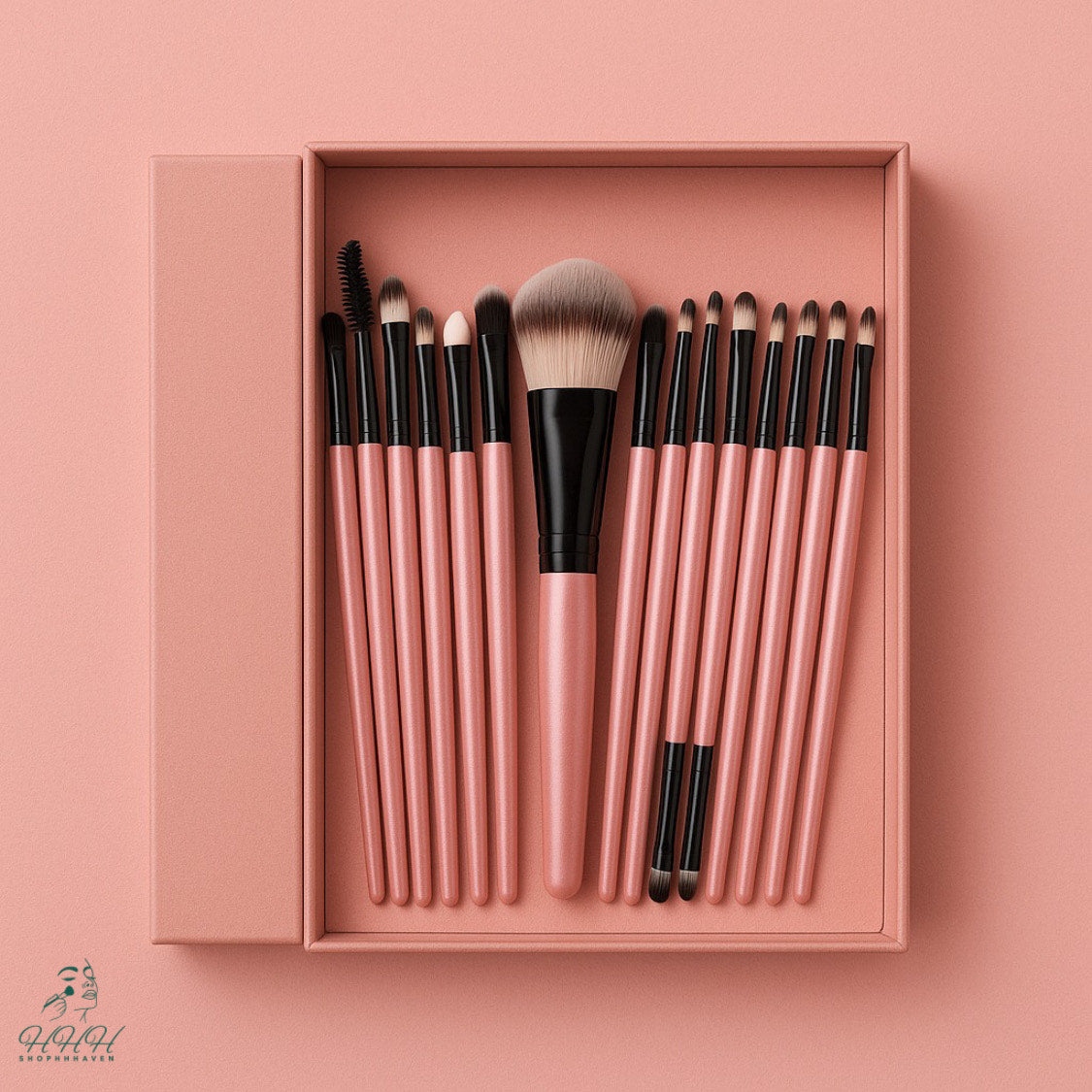 15 Pieces Makeup Brush Set