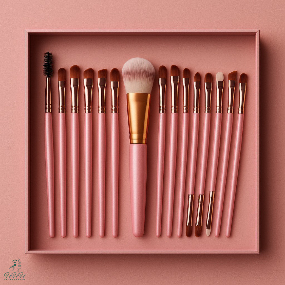 15 Pieces Makeup Brush Set