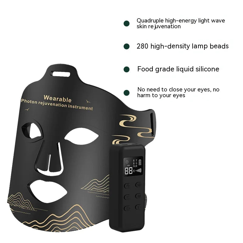 LED Infrared Phototherapy Face Mask